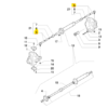 Cap bara buldoexcavator Fiat Kobelco B100